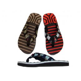 36 Pairs Men's Ridged Sport Thong - Men's Flip Flops and Sandals