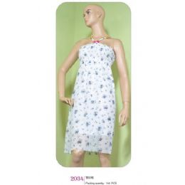 72 Wholesale Long Summer Chiffon Dress