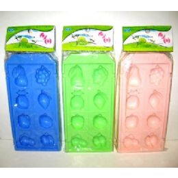 120 Pieces Ice Cube Fruit Tray 2 Pack - Freezer Items