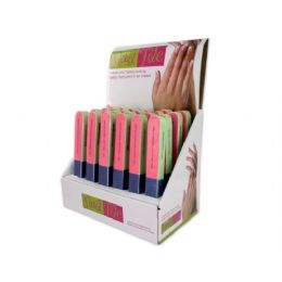 72 Pieces 7 Way Nail File (24 Per Pdq) - Manicure and Pedicure Items