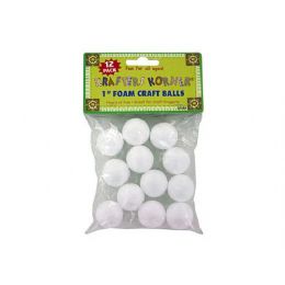 72 Wholesale Foam Craft Balls