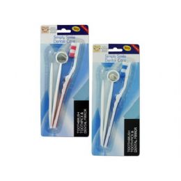 72 Pieces Dental Care Value Pack - Toothbrushes and Toothpaste