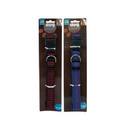 72 Wholesale Dog Collar For 18"-24" Neck, Assorted Colors