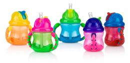 48 pieces Nuby 2 Handle Flip N' Sip Cup, 8 oz - Baby Accessories