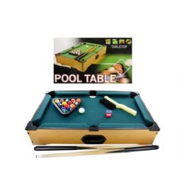 3 Units of Tabletop Pool Table, 22 Pieces - Sports Toys