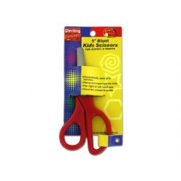 72 Wholesale 5 Inch Blunt Kids Scissors