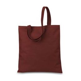 48 Wholesale Small Tote - Maroon