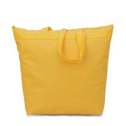 48 Wholesale Large Tote - Golden Yellow