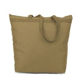 48 Wholesale Large Tote - Khaki