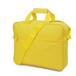 24 Wholesale Convention Briefcase - Bright Yellow