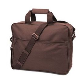24 Wholesale Convention Briefcase - Brown