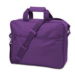24 Wholesale Convention Briefcase - Purple