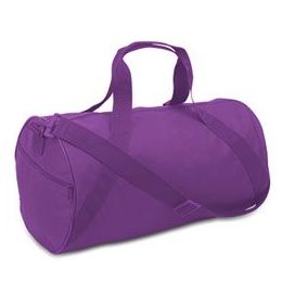 24 Pieces Barrel Duffel - Lavender - Duffel Bags