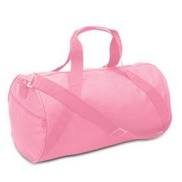 24 Pieces Barrel Duffel - Light Pink - Duffel Bags