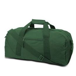 12 Wholesale Large Square Duffel - Forest
