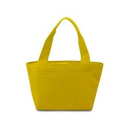 24 Wholesale Lunch Cooler Tote Bag Bright Yellow