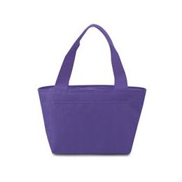 24 Wholesale Lunch Cooler Tote Bag Lavender