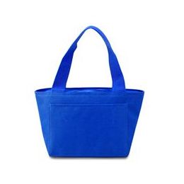 24 Wholesale Lunch Cooler Tote Bag Royal