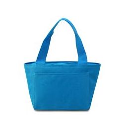 24 Wholesale Lunch Cooler Tote Bag Turquoise