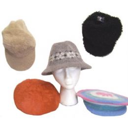 72 Wholesale Assorted Ladies Winter Hats