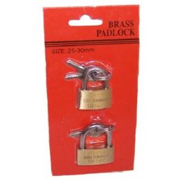 72 Pieces Brass Mini Padlocks - Padlocks and Combination Locks