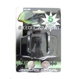 60 Pieces Cap Light With 5 Bulb Led - Flash Lights