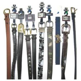 144 Pieces Childrens Branded Belts - Kid Belts