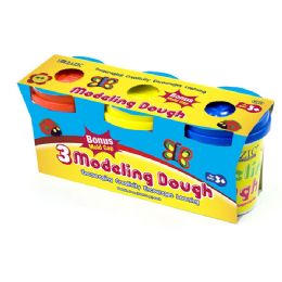24 Units of 5 Oz. Multi Color Modeling Dough (3/pack) - Clay & Play Dough