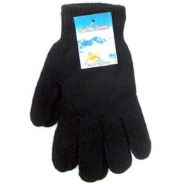 Black Magic Gloves Large Size One Size Fits All Stretch Magic Winter G