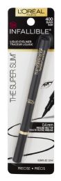 72 Units of Infallible Spr Slim Lnr Black - Lip & Eye Pencil
