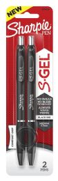 36 Units of Sharpie Gel .7mm 2pk Black - Pens