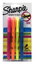 144 Units of Sharpie Highlitr Thin 4ct Asst - Markers and Highlighters