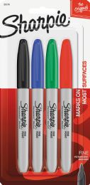 144 Units of Sharpie 4pk Fashion Clrs Asst - Markers and Highlighters