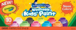 6 Units of Cray Wsh Kd Paint 10ct 2z Neon - Paint