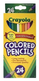 36 Units of Crayola Pencils Color 24ct - Pens & Pencils