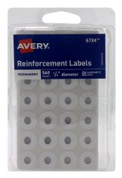 36 Units of Reinforcements .25 Wht 560ct - Office Accessories