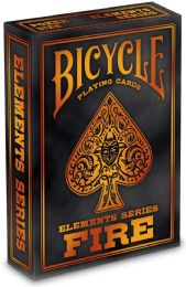 24 Units of Bicycle Fire Playing Cards - Card Games