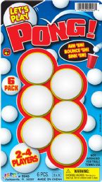 144 Units of Lets Play Pong 6 Pack - Seasonal Items