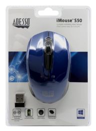 10 Units of Wireless Opticl Whl Mouse Blue - Computer Accessories
