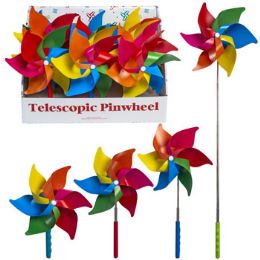 24 Cases Pinwheel Rainbow Telescopic - Garden Hoses and Nozzles