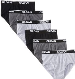144 Pieces Gildan Mens Imperfect Briefs, Assorted Colors And Sizes Bulk Buy - Mens Clothes for The Homeless and Charity