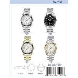 12 Units of Men's Watch - 35503 assorted colors - Men's Watches