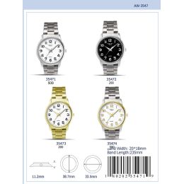 12 Units of Men's Watch - 35471 assorted colors - Men's Watches
