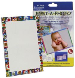 100 Pieces PosT-A-Photo Post Card Frames 10 Pack Boxed - Picture Frames