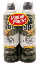 12 Pieces Hot Shot Wasp And Hornet Killer 14 Oz Must Be Broken - Hardware Miscellaneous