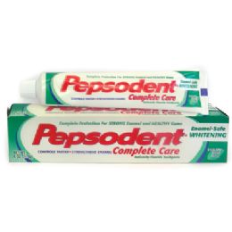 24 Pieces Pepsodent Toothpaste 5.5 Oz Enamel Safe Whitening - Toothbrushes and Toothpaste
