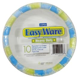 16 Units of Easy Ware Print Design 10ct 20 Oz Paper Bowl Heavy Duty Microwave Safe Grease Resistant - Disposable Plates & Bowls