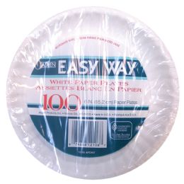 12 Units of Easy Way 6 100 Ct Paper Plate Microwave Safe - Disposable Plates & Bowls