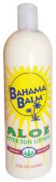 12 Pieces Bahama Balm After Sun Lotion 16 Oz Aloe - Skin Care