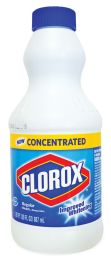 12 Units of Clorox Liquid Bleach 30 Oz Concentrated Regular - Cleaning Products